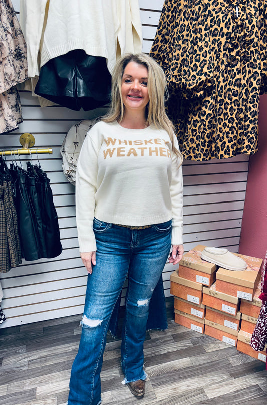 Whiskey Weather Sweater