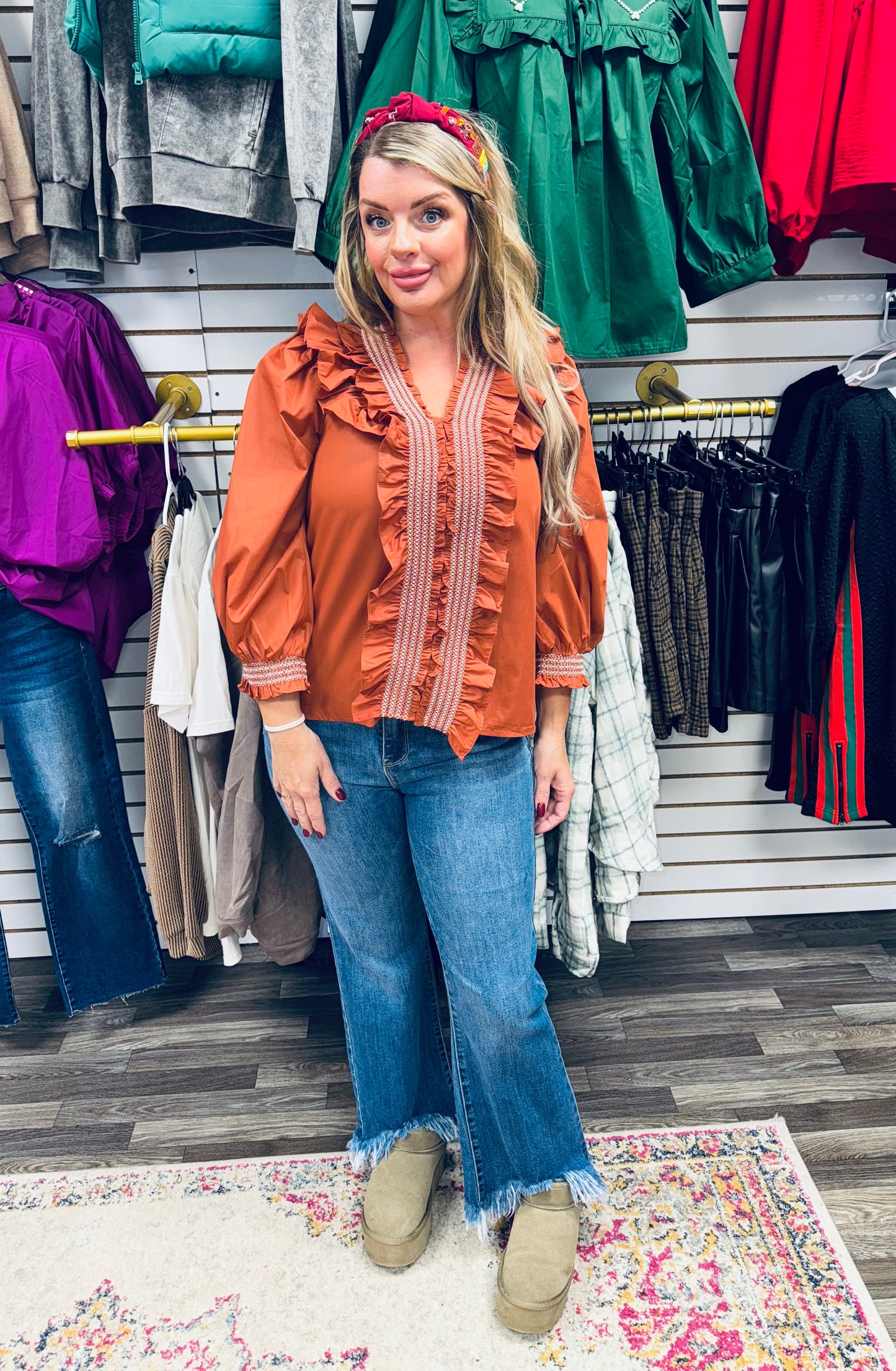 Pumpkin Entro Blouse