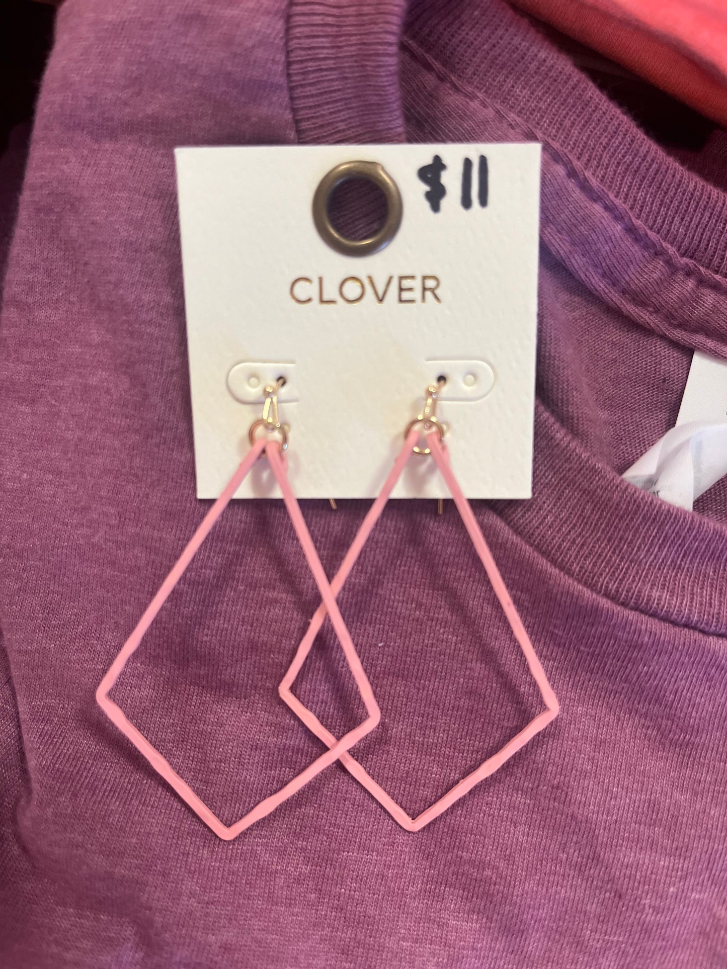 Clover earrings