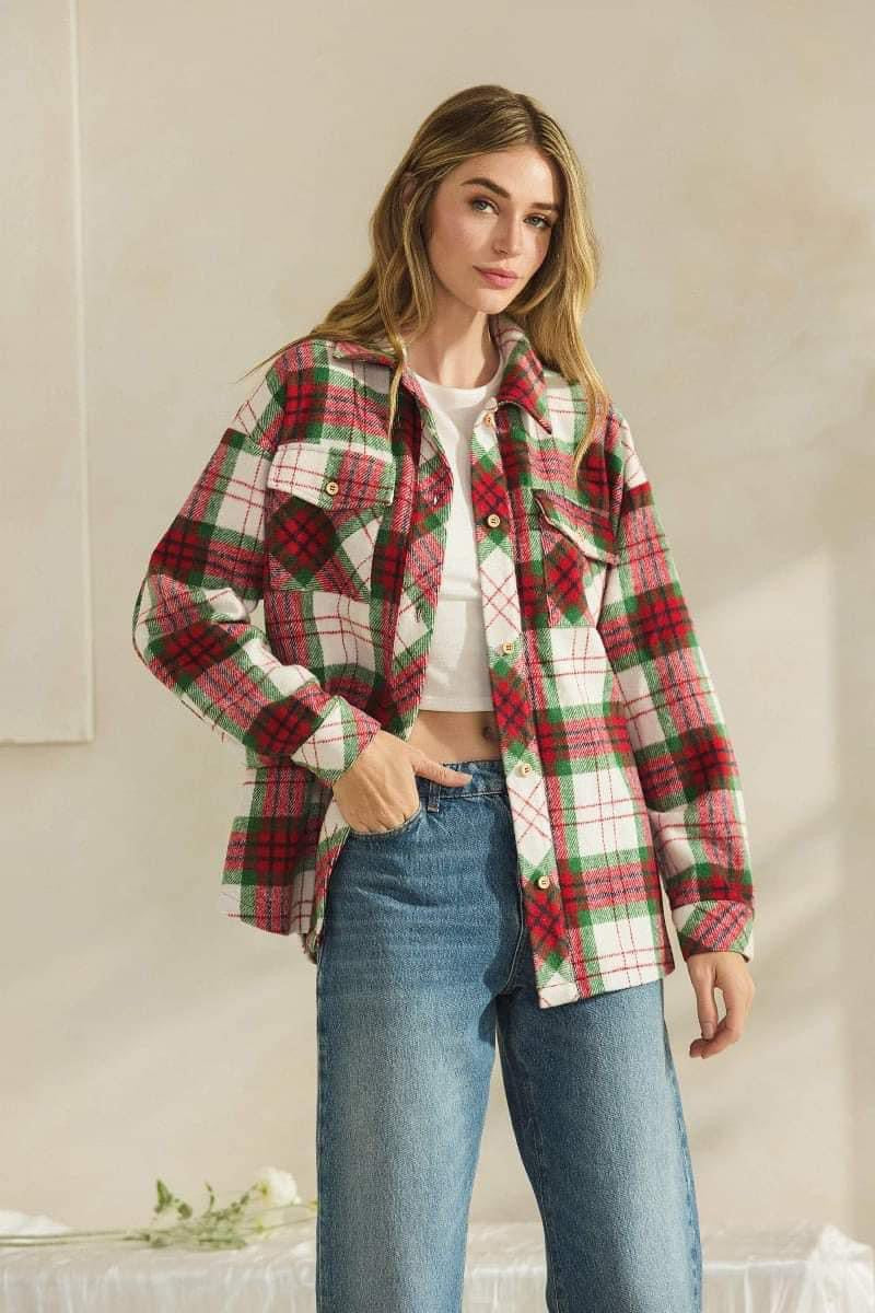 Red + Green Flannel