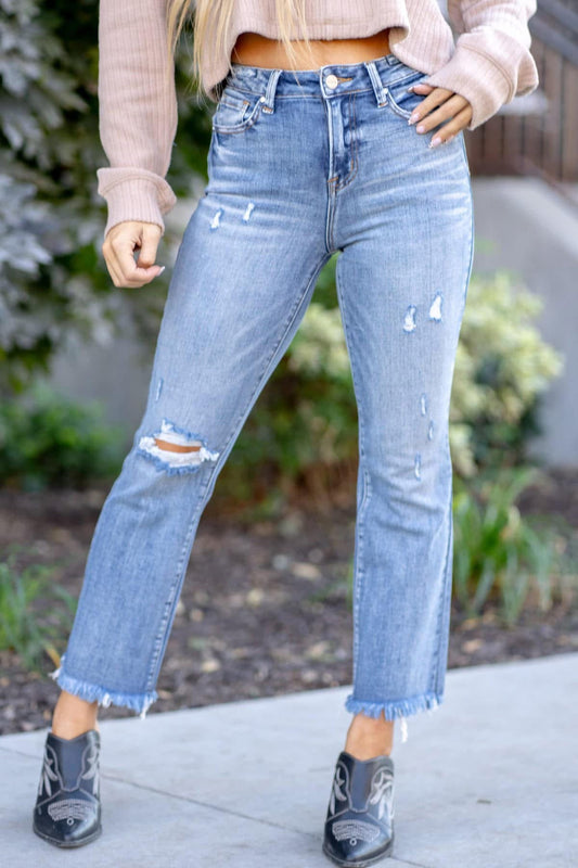 Amelia white washed jeans