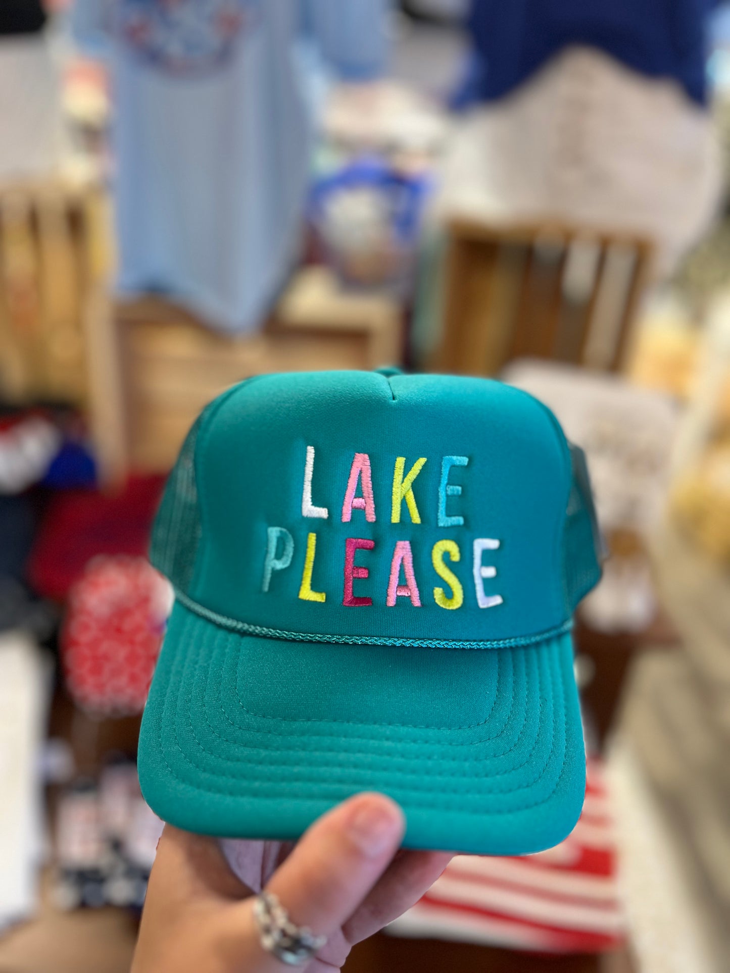 Lake please