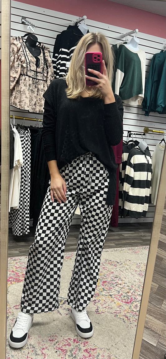 Checkered pants