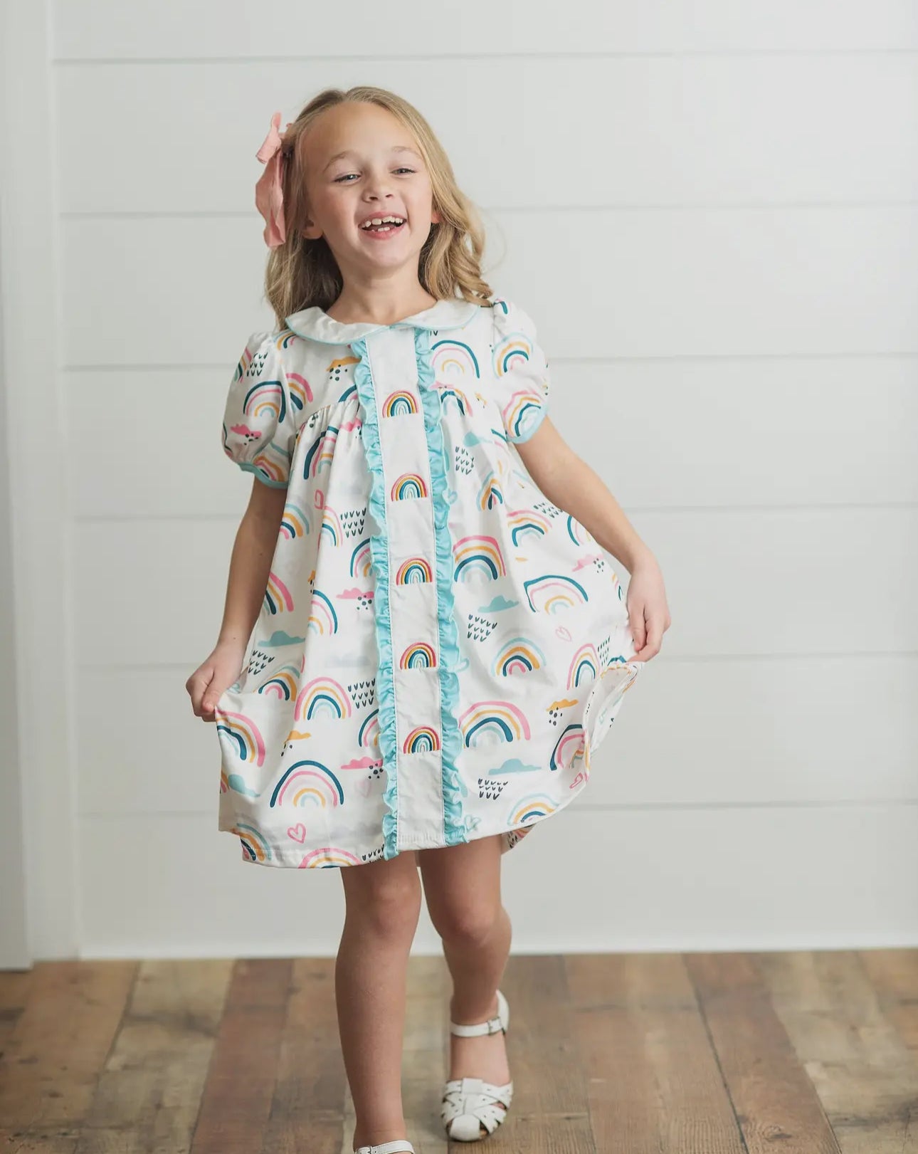 Kids Rainbow Dress