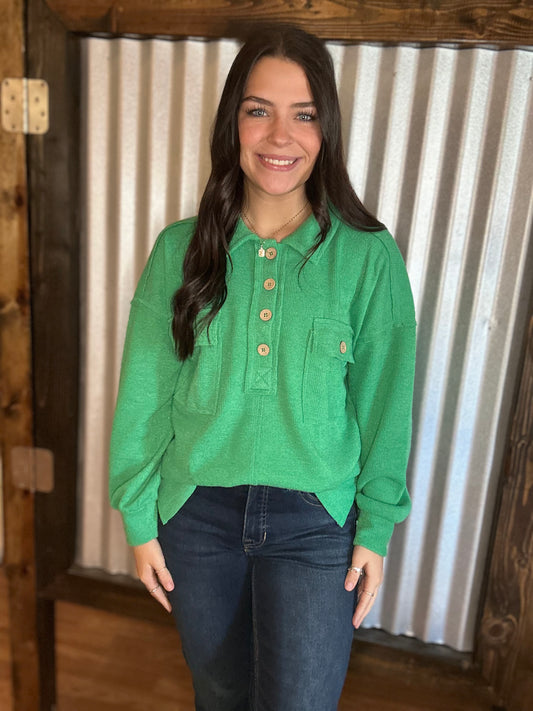 Tree Green Sweater